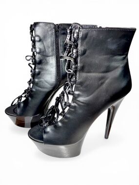 Ellie 6" Ankle Bootie 609/REVERSE/BLKP